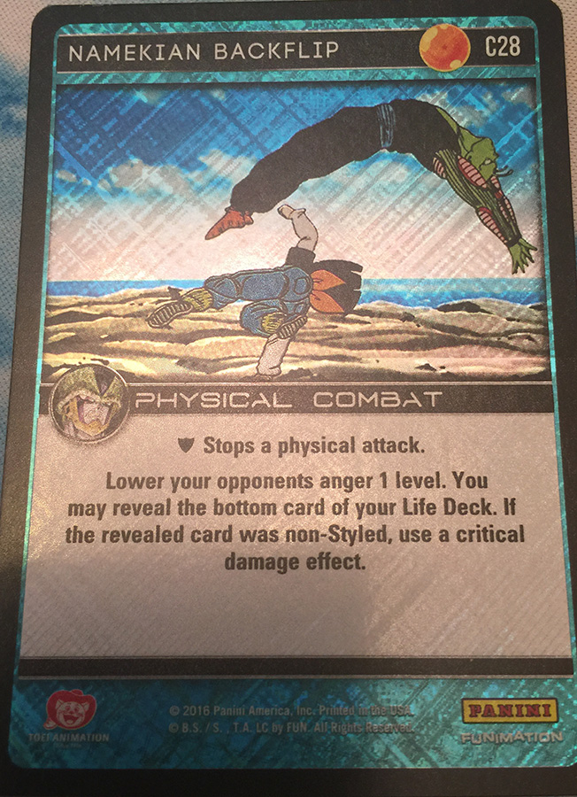 Namekian Backflip (FOIL)